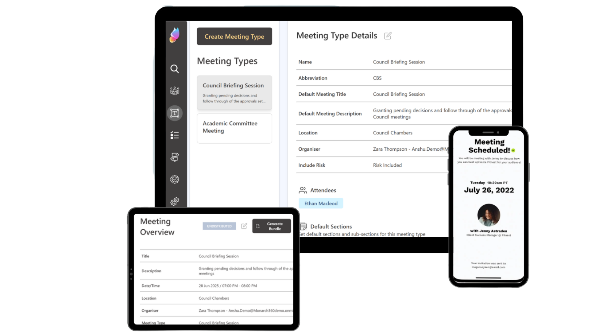 Apollo Meeting Management Software powered By Monarch360